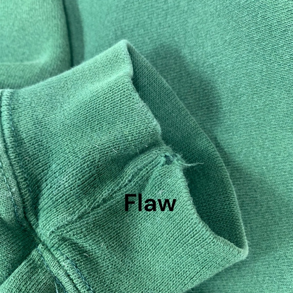 Levi Strauss & Co Crewneck Sweatshirt Mens L Green Embroidered Logo Vintage - Picture 10 of 10
